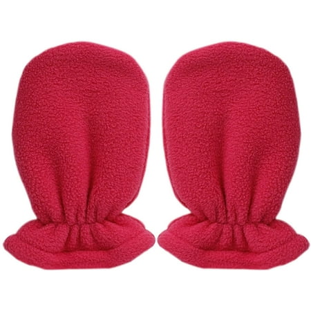 Children/'s Mittens Baby Winter Mittens Warm and light leece Gloves for kids Pink, L 3-7 years old